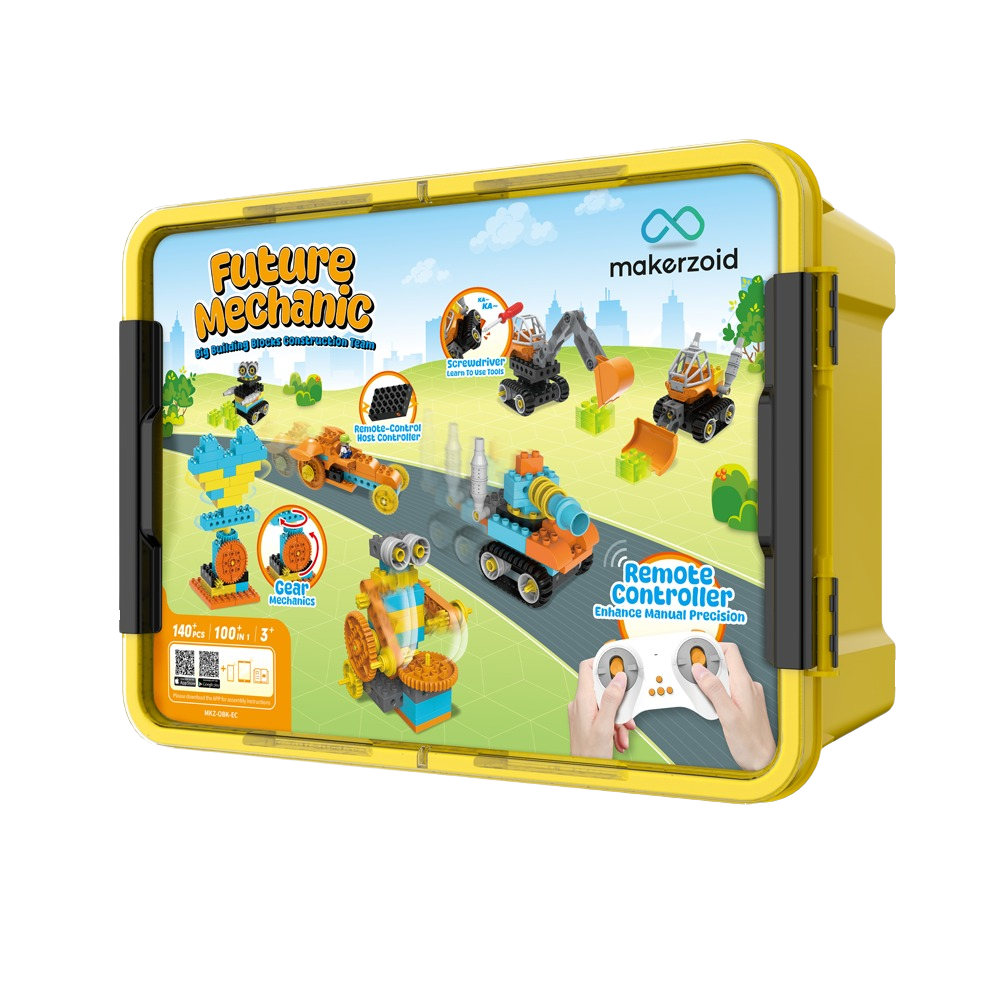 Makerzoid Big Building Blocks – Construction Team