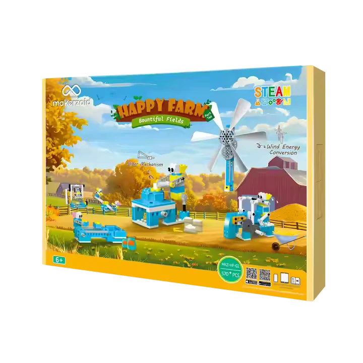 Makerzoid Happy Farm Happy Farm Bountiful Field elektromechanická stavebnica