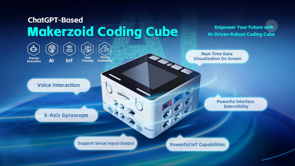 Robot Main Control Module Coding Cube
