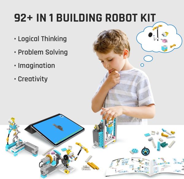 719oigc6hdl._ac_sl1500_ Set de construcție electromecanică Smart Robot Standard