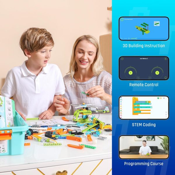 71grrpirwl._ac_sx679_ Set de construcție programabil Robot Master Standard