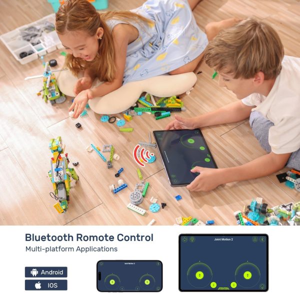 71qsfaazkal._ac_sx679_ Set de construcție programabil Robot Master Premium