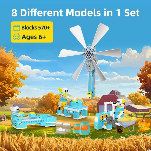 Set de construcții electromecanice Makerzoid Happy Farm Bountiful Field