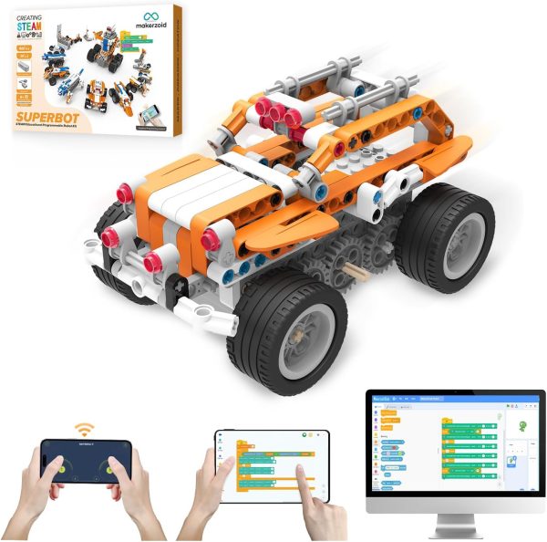 main-3 Set de construcție programabil Superbot Educational Building