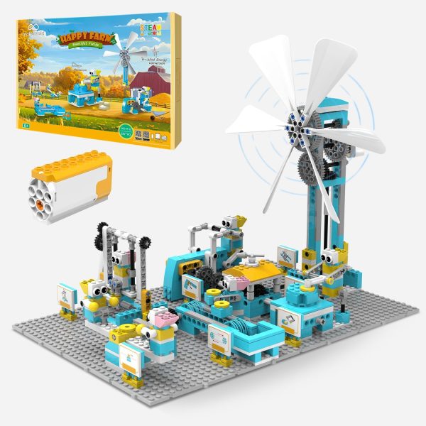 Set de construcții electromecanice Makerzoid Happy Farm Bountiful Field