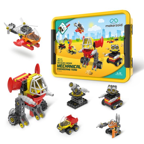 Set de construcții mecanice Big Building Blocks