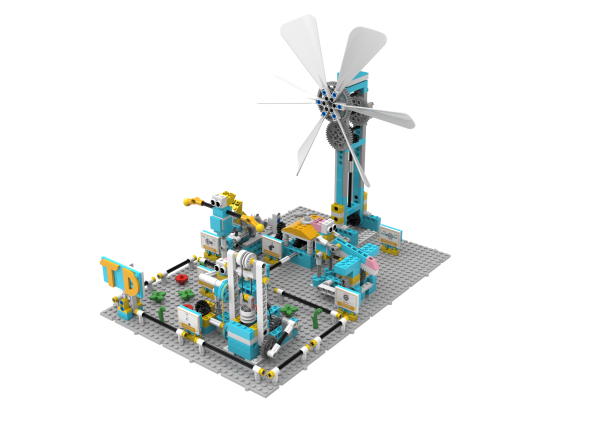 main-scaled-1 Set de construcții electromecanice Makerzoid Happy Farm Fresh Fields